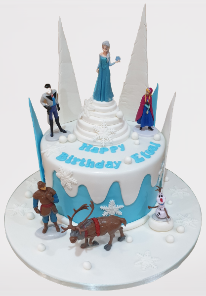 Frozen Birthday Icing Cake CB-NC355