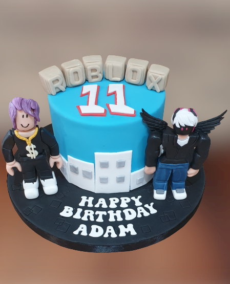 Roblox Customised Birthday Cake CB-NC362