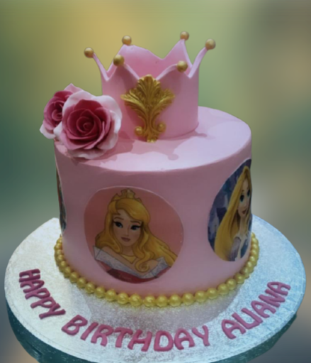 Disney Princesses Fresh Cream Cake CB-RC116