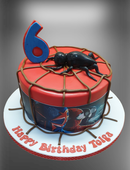 Spiderman Birthday Cake CB-NC371