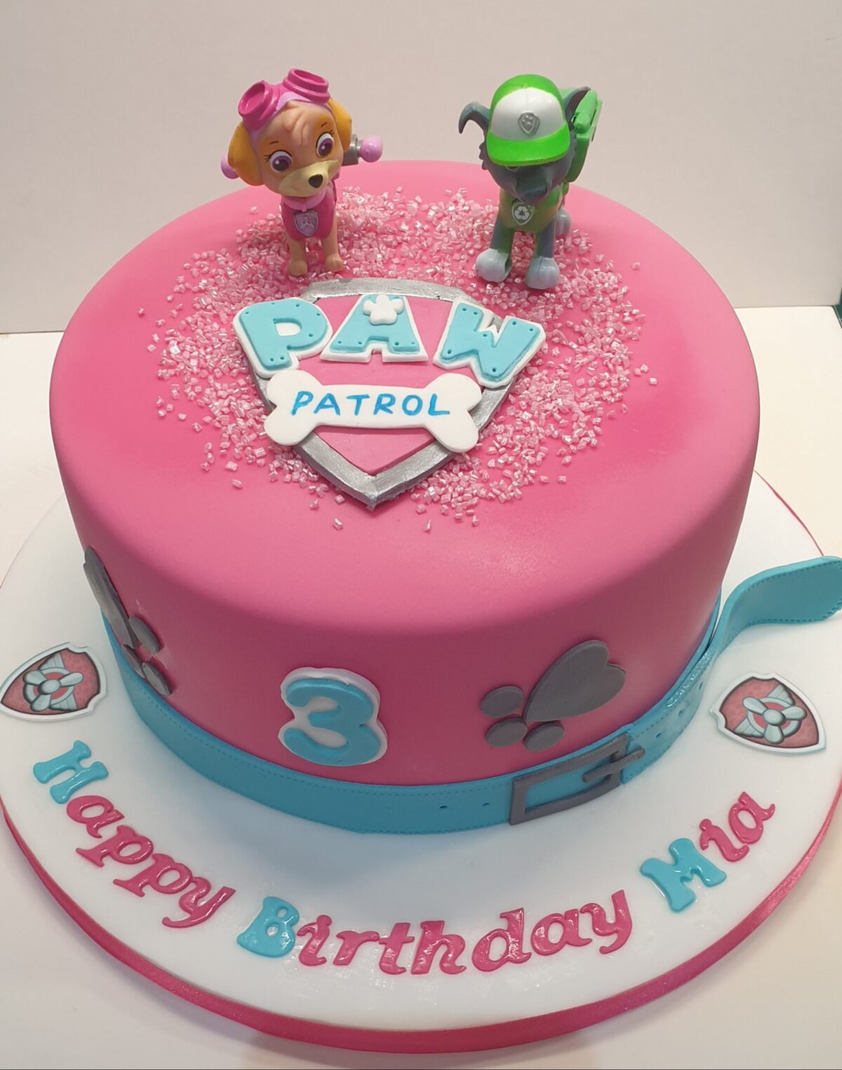 Paw Patrol Skye & Everest Birthday Cake CB-NC384