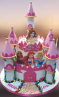 Disney Princesses Castle Cake CB-NC388