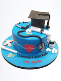 Doctor’s Graduation Themed Icing Cake CB-NC424