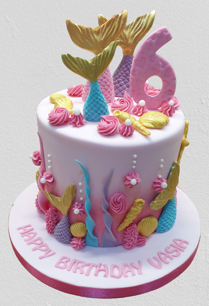Mermaid Themed Birthday Cake CB-NC421