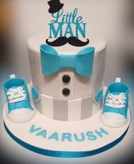 Little Man 1st Birthday Cake CB-NC414
