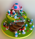 Smurf’s Icing Cake CB-NC458