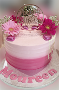 All Pink Fresh Cream Cake CB-RC132