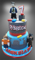 Roblox 2 Tier Birthday Cake CB-NC440