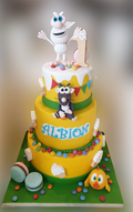 Booba Kids Birthday Cake CB-NC439