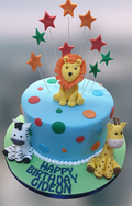 Jungle Animal Birthday Cake CB-NC441