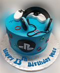 PlayStation Buttercream Birthday Cake CB-NC445