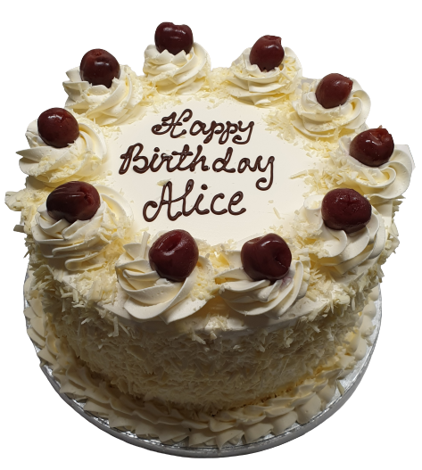 White Forest Cake CB-RC136