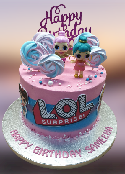 LOL Surprise Buttercream Birthday Cake CB-NC448
