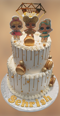 2 Tier LOL Surprise Fresh Cream Cake CB-RC143