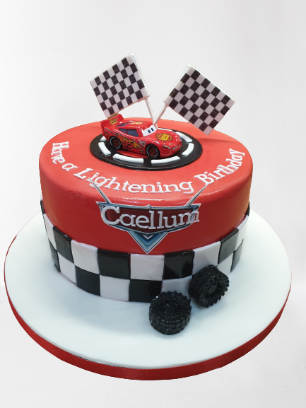 Disney Cars themed Birthday Cake CB-NC469
