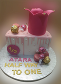 Half Wat To One Princess Cake CB-NC483