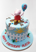 Peppa pig Birthday Cake CB-NC477