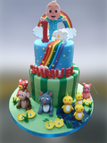 Cocomelon 2 Tier Birthday Cake CB-NC480