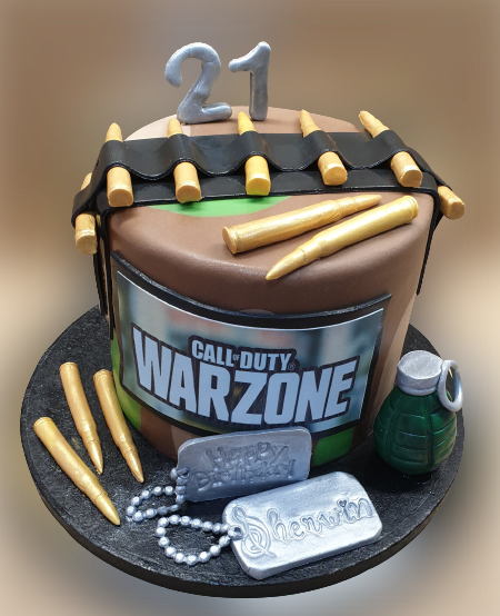 Call Of Duty Icing Cake CB-NC484