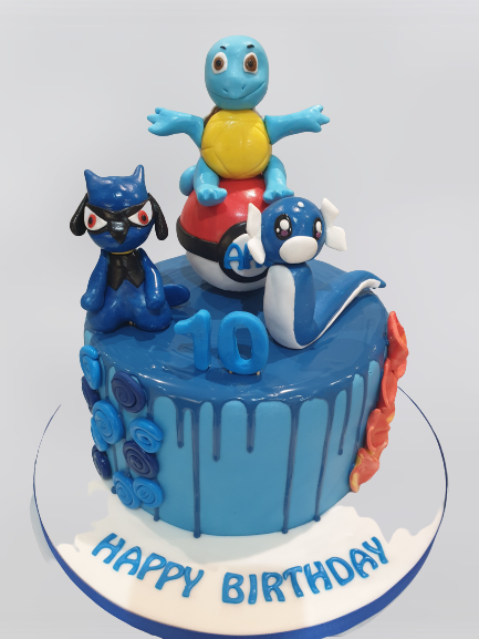 Customised Pokémon Birthday Cake CB-NC485