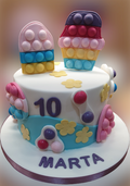 POP IT Birthday Cake CB-NC490