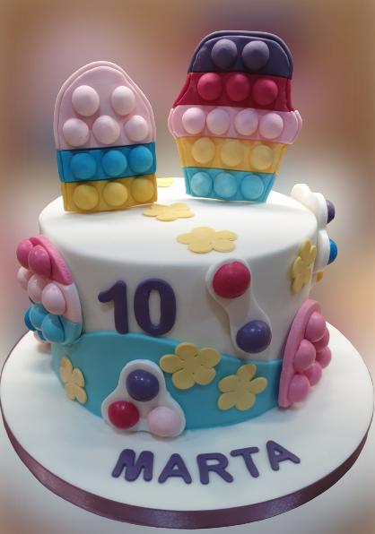 POP IT Birthday Cake CB-NC490