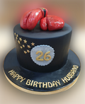 Boxing Gloves Birthday Cake CB-NC525