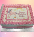 Unicorn Themed Fresh Cream Cake CB-SC171