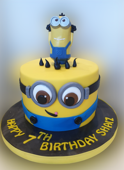 Minions Icing Cake CB-NC436