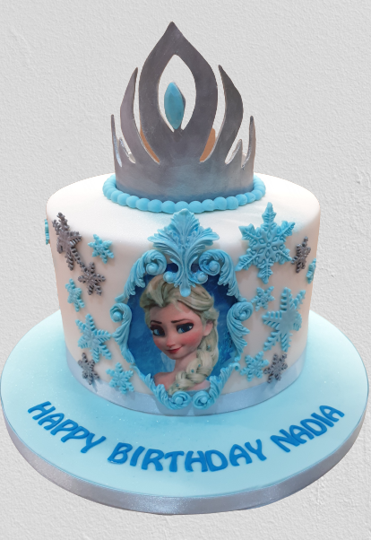 Frozen Elsa BiRthday Cake CB-NC520
