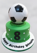 Football Themed Birthday Cake CB-NC517