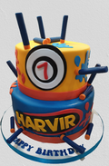 Nerf Themed Birthday Cake CB-NC516