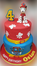 Marshall Paw Patrol Birthday Cake CB-NC514