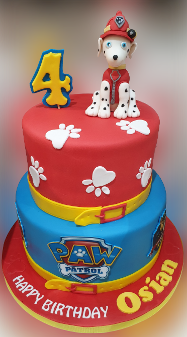 Marshall Paw Patrol Birthday Cake CB-NC514