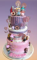 LOL Surprise 3 Tiered Birthday Cake CB-NC505