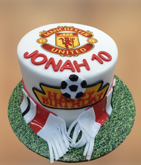 Manchester United Birthday Cake CB-NC502