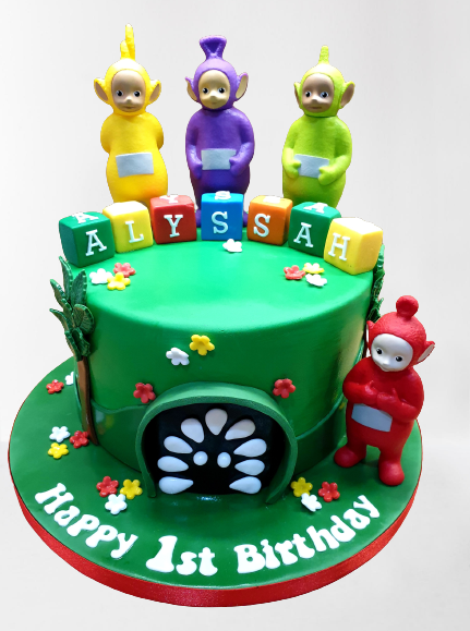 Teletubbies First Birthday Cake CB-NC499