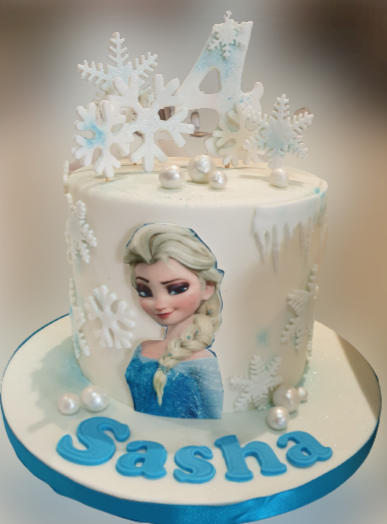 Frozen Elsa Birthday Cake CB-NC518