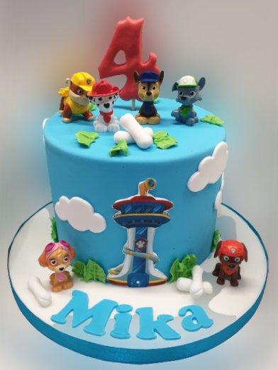 Paw Patrol Themed Birthday Cake CB-NC462