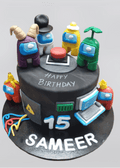 Among Us Birthday Cake CB-NC527