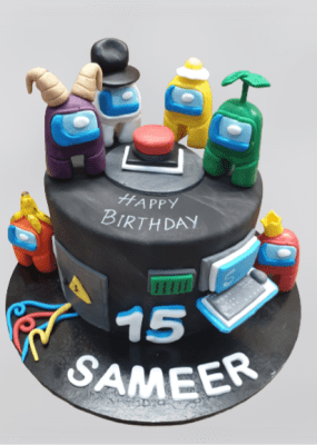 Among Us Birthday Cake CB-NC527