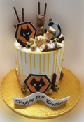 Wolverhampton Football club Fresh Cream Cake CB-RC164