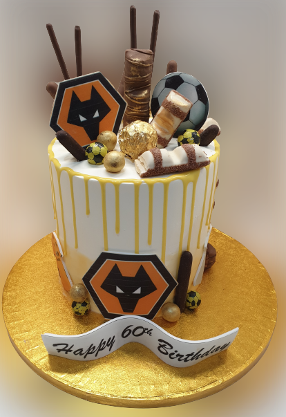 Wolverhampton Football club Fresh Cream Cake CB-RC164