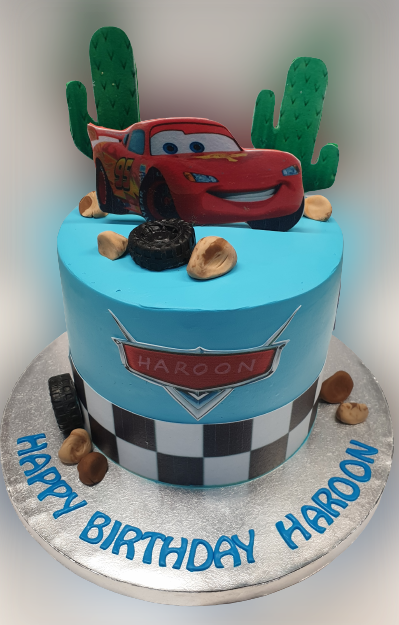 Disney Cars Fresh Cream Cake CB-RC117