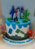 Roblox Friends Icing Cake CB-NC590