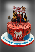 Spider Man Birthday Cake CB-NC492