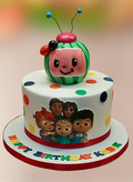 Coco Melon Themed Birthday Cake CB-NC588
