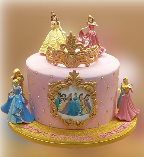 Disney Princess Birthday Cake CB-NC584