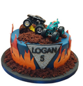 Monster Trucks Birthday Cake CB-NC582