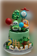 Go Go Carson Themed Birthday Cake CB-NC609